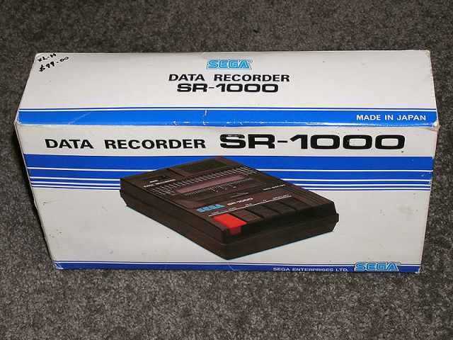 SC-3000 Survivors, the SEGA SR-1000 Data recorder