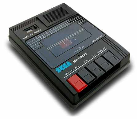 Cassette tape data recorder, SEGA SR-1000